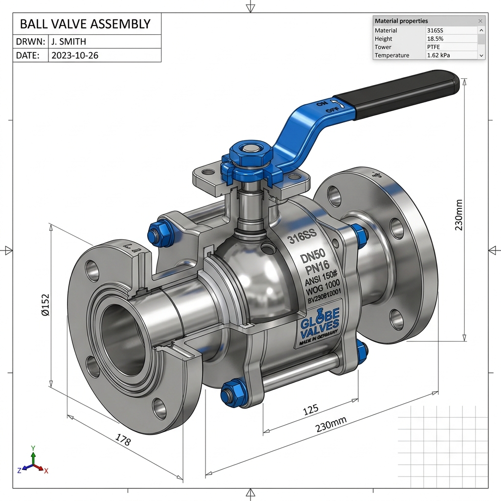 Industrial Valve MFG-20260001